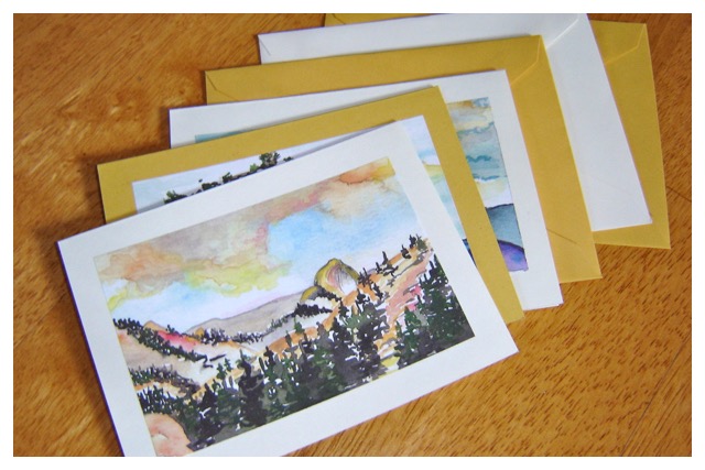 Yosemity High Country Gift Cards 4x6