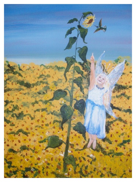 Sunflower Susan ~ Oil on Canvas