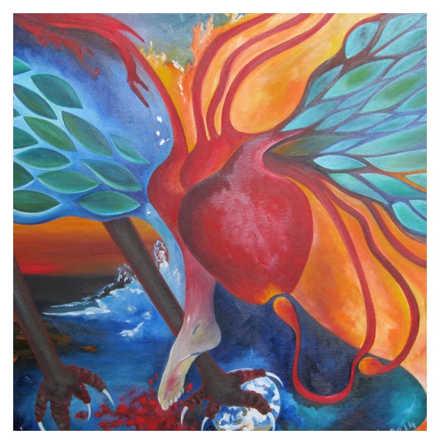 Yggdrasil~Pollenation 36x36 ~ 2011 ~ SOLD